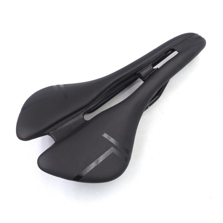 Велосипедное седло Комфорт Велоспорт MTB Шоссейный горный велосипед Подушка Сиденье Черный