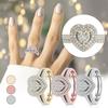 Heart-shaped Ring Women Index Finger Ring Fashion Couple Ring Set Jewelry Gift