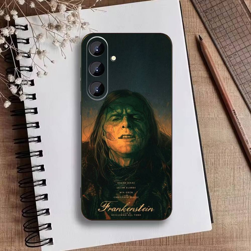 Frankenstein-The Creature guillermo del toro Phone Case For Samsung Galaxy A73,21,22,32,71,53,52,51,80,5G Soft Black Cover