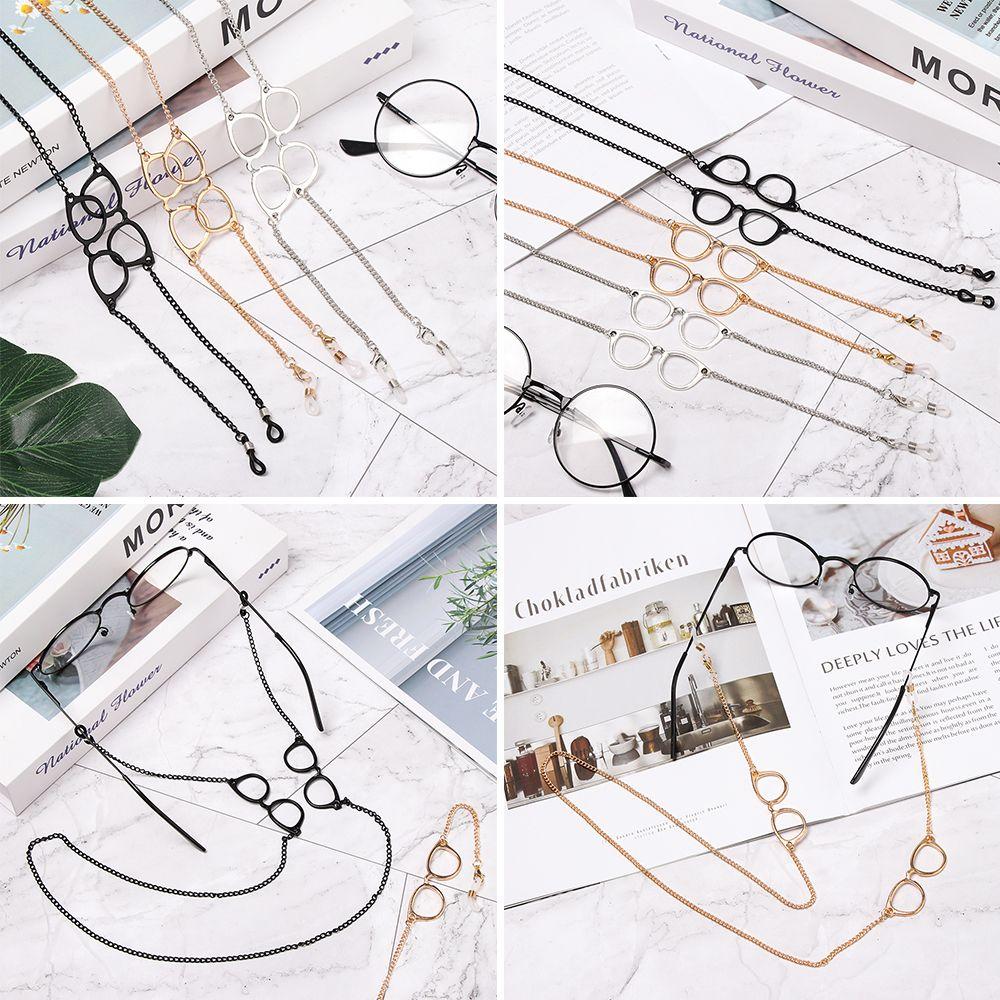 Женский винтажный металлический нескользящий шнурок для очков аксессуары для очков ожерелье для очков цепочка для очков