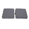 2PCS Patio Chair Cushions 18.9x18.9x3.94in Outdoor Seat Cushions for Patio Furniture Garden Sofa