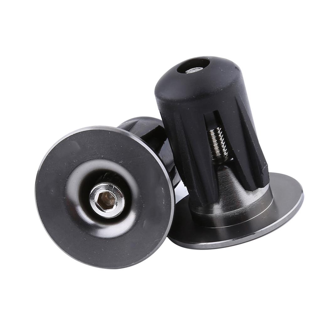 2 шт. цветные алюминиевые велосипедные рули, ручки, заглушки, колпачки