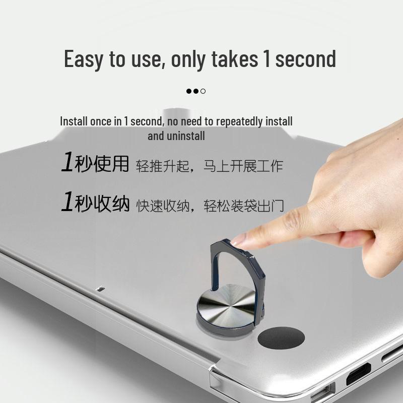 Foldable Metal Laptop Heat Dissipation Stand - Portable and Anti-Collapse Bracket