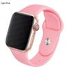 Силиконовый ремешок для Apple Watch Ultra 49 мм, 45 мм, 42 мм, 40 мм, 44 мм, 41 мм, резиновый спортивный ремешок для умных часов, браслет iWatch Series9/8/7/6/5/SE, аксессуары