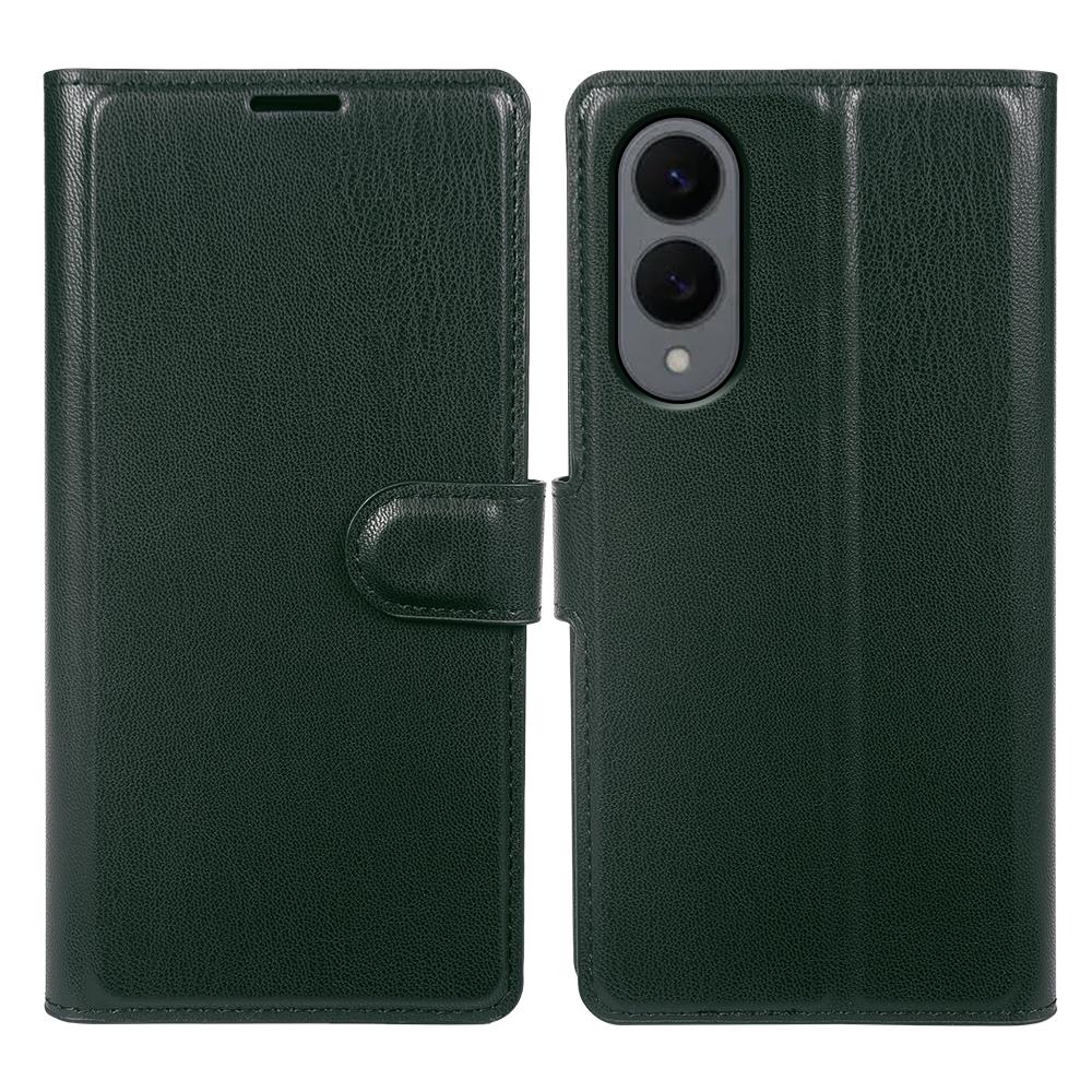 For Samsung Galaxy S25 Edge Stand Case Biobased Eco-Friendly RPET RPVB Slim Phone Cover with Wallet