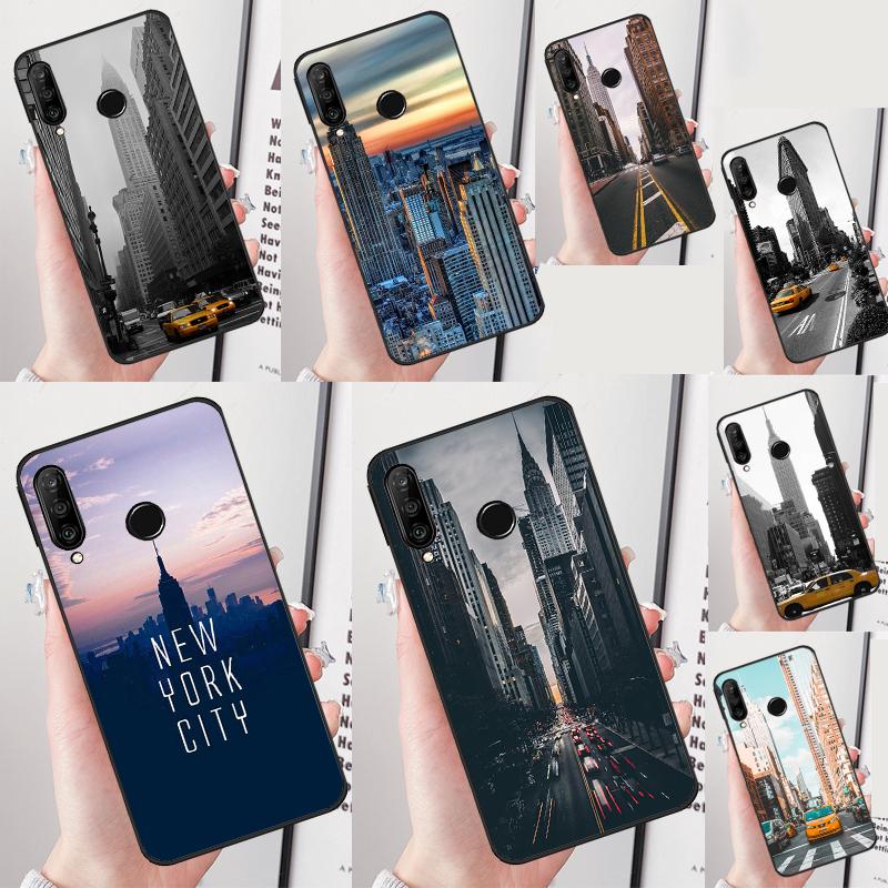 Нью-Йорк Для Huawei Nova 12i 7i 8i 11i 12s 9 10 SE Y91 Y90 Y60 Y70 Y72 Y61 P30 P40 Lite P60 Pro Чехол