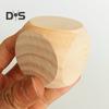 5Pcs 2/3/4/5/6/7CM Wooden Dice Rounded Corner Six-Sided Giant Dice DIY Hand Painted Gaming Dice Heavy Duty Block Cube Game Night Props
