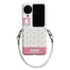 ins Japanese and Korean style full screen polka dot portable rope suitable for oppofindnflip mobile phone case all-inclusive new oppo folding screen 