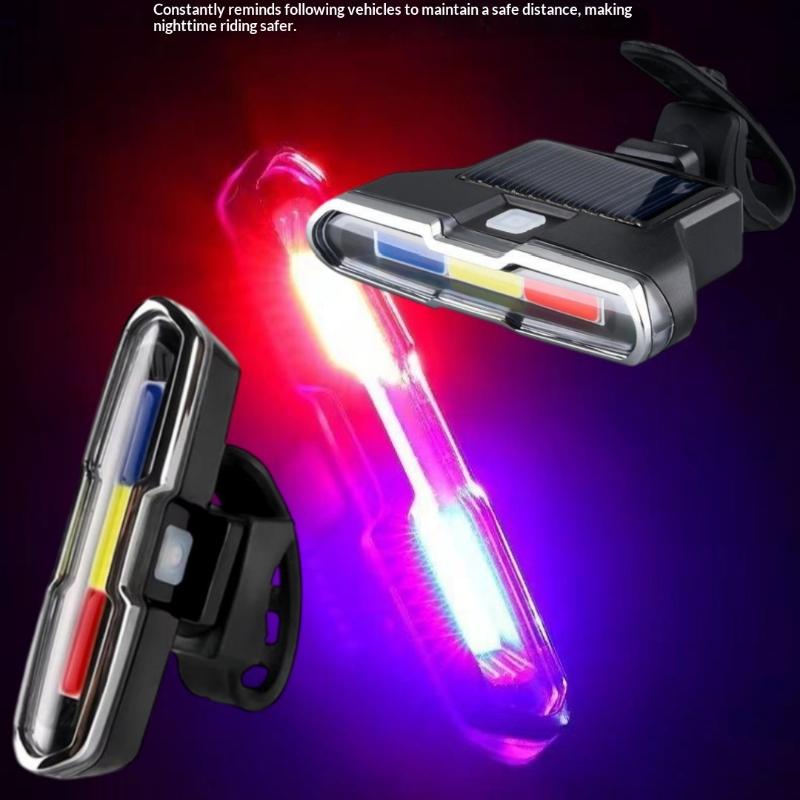 Ultra Bright USB Rechargeable LED Bicycle Taillight Waterproof Rear Lamp for Mountain Road Bike Commuting