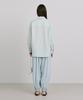 WNDERKAMMER Shirred Moon Jar Pants_Light Blue