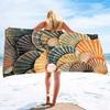Beach Seashell Starfish Towel Summer Bathroom Soft Absorbent Multipurpose Quick Dry Sand Free