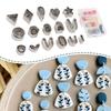   clay cutters set 126 pcs with earring hooks for   jewelry making