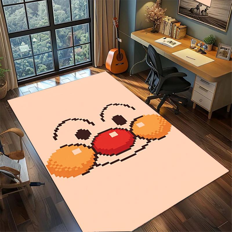 Bread Superman Large Area Rug Non Slip Washable Floor Mat for Gamer Room Bedroom Home Decor