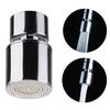 Sink Tap Faucet Bubbler Rotating Copper Waterproof Filter Water Nozzle Extender Swivel Sprayer Bathroom Kitchen Utensils Part
