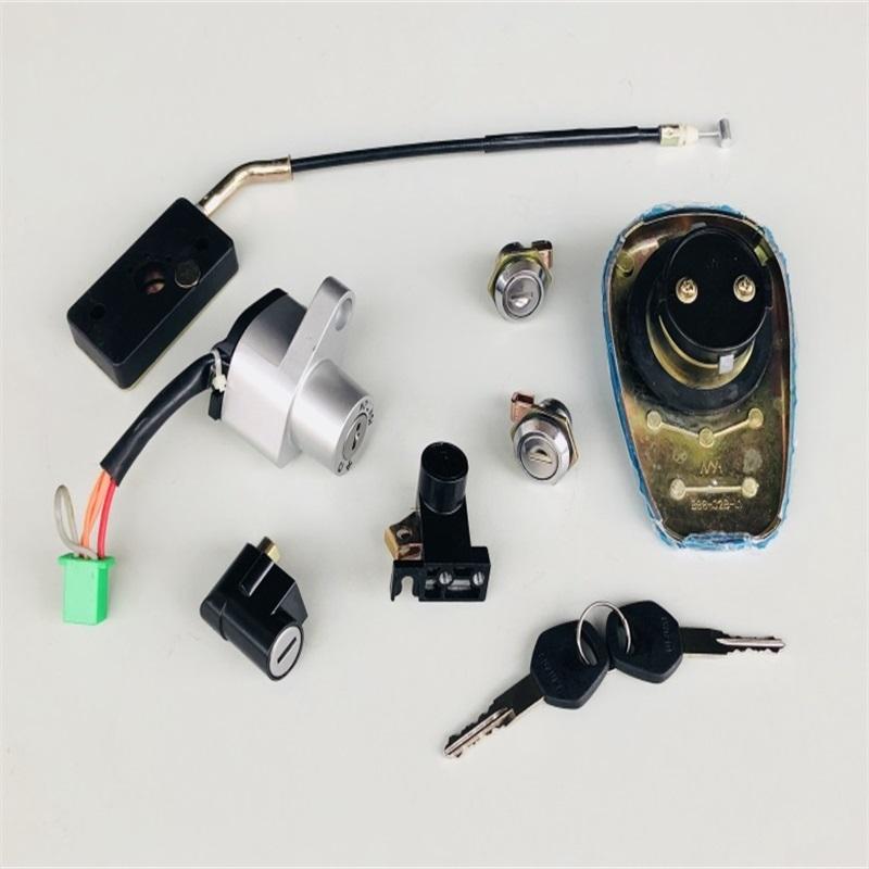 Motorcycle Ignition Switch Lock Sets Seat Power Door Locks Tank Cap Applies For Suzuki GZ150-A GZ 150 150cc