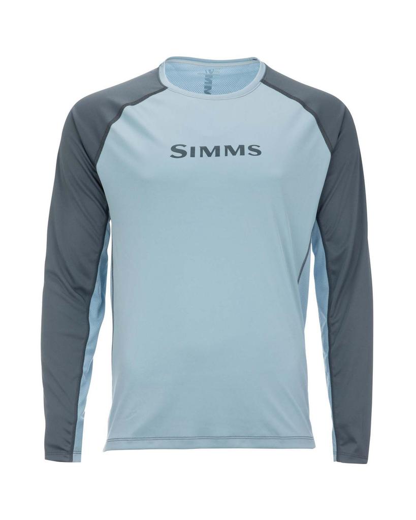 SIMMS camouflage fishing suit Luya long-sleeved crew neck T-shirt men's summer sunscreen suit quick-drying breathable fishing suit