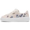 (WMNS) PUMA Platform Floral Flowers Casual Low Tops Skateboarding Shoes Beige Women's 370806-04