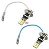 2025 Новые 24-SMD-4014 6500K для HID Ксеноновых Белых Светодиодных Ламп для Противотуманных Фар или Фар Дневного Света