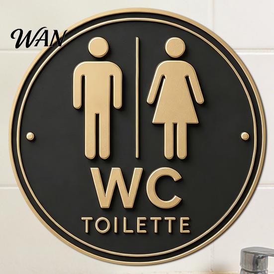 Outdoor Wall Decor Round Art Sign Retro Style Metal Welcome Rustic Patio for Front Door Bedroom Bathroom Bar Decoration Weatherproof