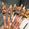 6 шт. Capybara стираемая ручка-пресс Kawaii смоляные гелевые ручки школьные канцелярские принадлежности симпатичная шариковая ручка школьные принадлежности офисные принадлежности