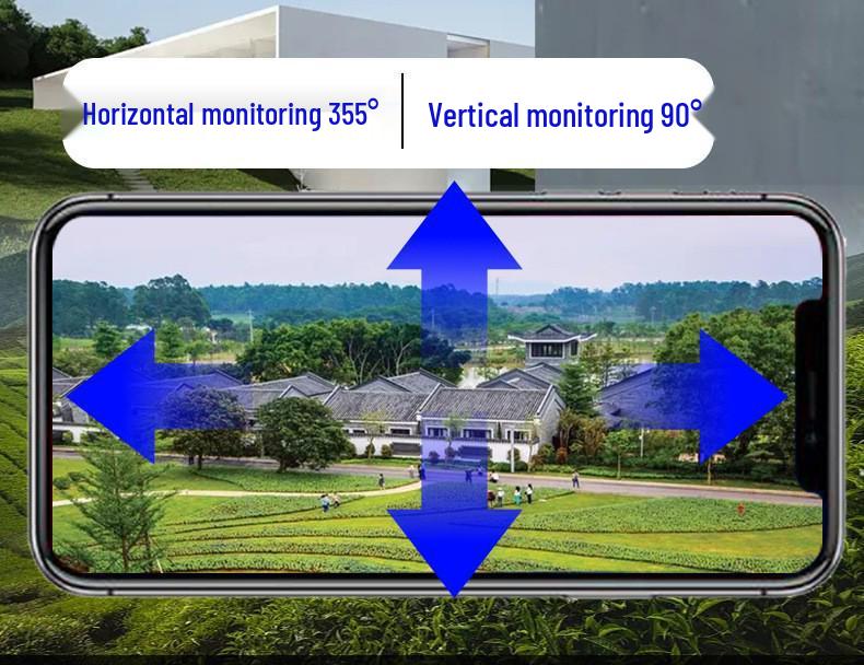 2,5-дюймовая купольная камера видеонаблюдения для дома A6: HD, Водонепроницаемая, Беспроводная WiFi Домофонная система