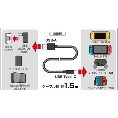 Aclas Switch Lite/Switch Strong USB-кабель для зарядки (1.5м) бирюзовый