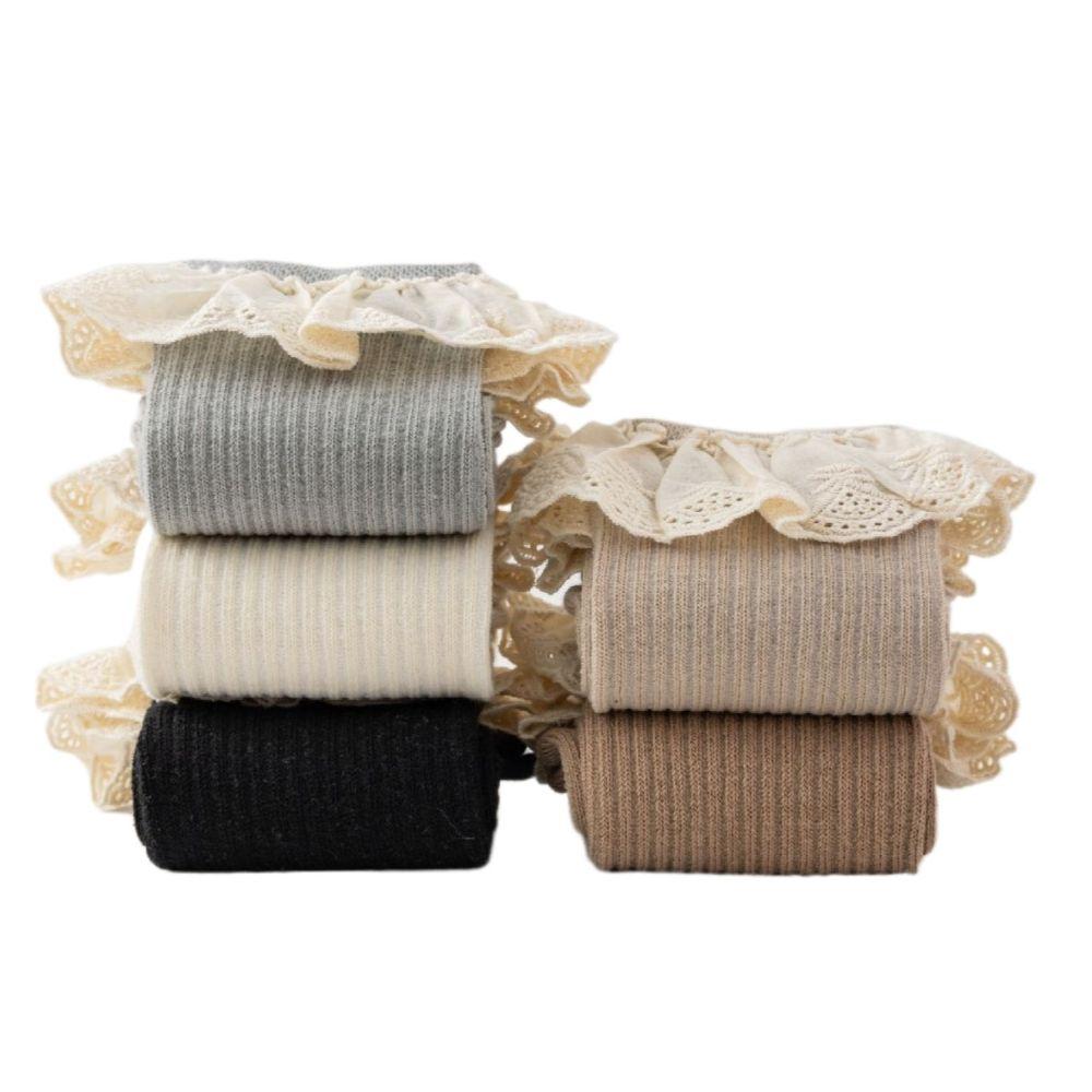 Cotton Knee High Socks Lace Stuff Long Socks New Fashion Princess Stockings