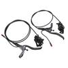 Bike Disc Brake Set Sensitive Front Rear Power Cut Off Hydraulic Brake Kit for Electric Scooter
