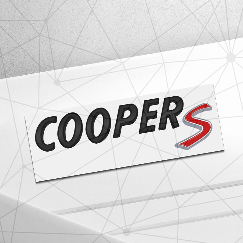 3D Авто Металлическая Наклейка Логотип Значок Cooper S SD на Задний Багажник Автомобиля Декор для Cooper ONE Clubman Paceman JCW R56 R58 R59 F60