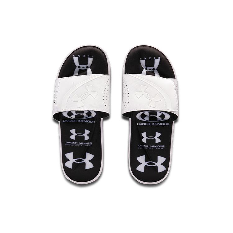 Under Armour Слайды Ignite 6 с графическим ремешком 'Белый' 3024451-101