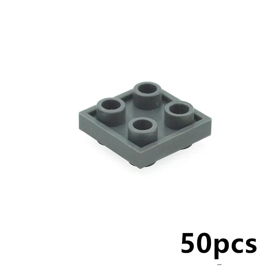 Технические Кронштейны MOC Кирпичики 1x2 1x1 Перевернутый Держатель Дисплея Строительные Блоки Совместимые 36840