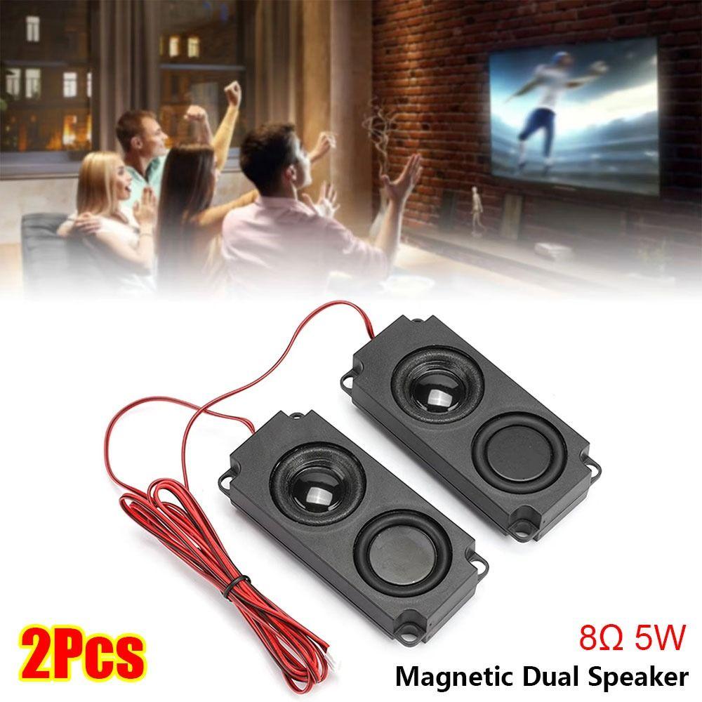 2Pcs 40mm Audio Cavity Speaker for LED TV Monitor Portable Audio Equipment