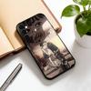 Манхва Чехол для телефона для Samsung Galaxy A73, A72, A71, A70, A53, A52, A51, Мягкий силиконовый черный чехол