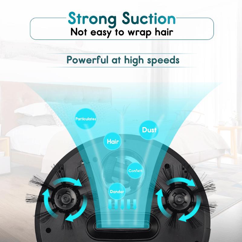 Home 4 in 1 Battery Automatic Cleaning Robot Smart Sweeping Smart Robot Carving Vacuum Cleaners Automatic Vacuum Cleaner for Electric Vacuum Cleaners