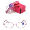 Hyperopia Eyewear Folding Reading Glasses With Glasses Case Anti Blue Light Presbyopia Eyeglasses