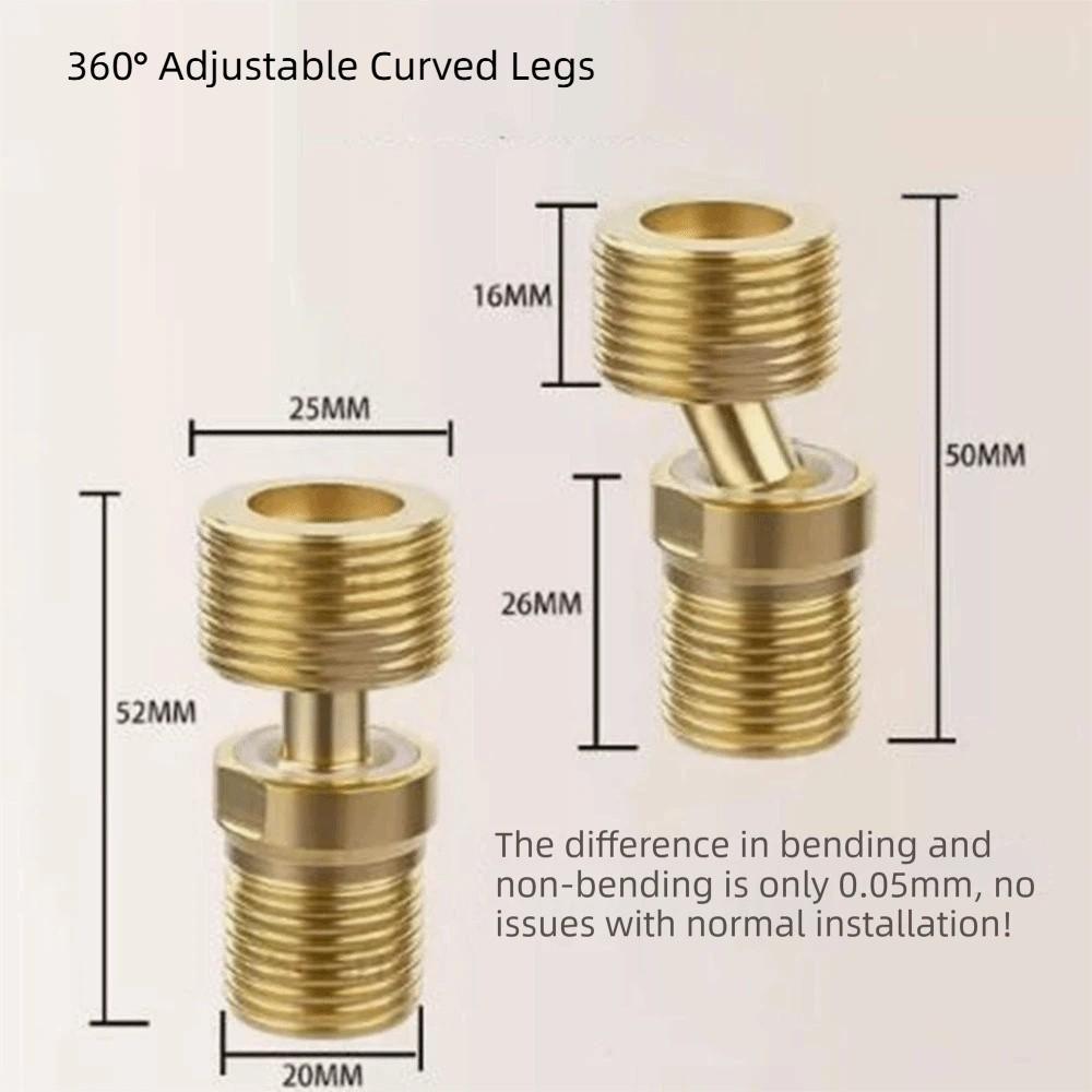 Curved Foot Eccentric Extendable Nipple Telescopic Eccentric Screw Corner Kitchen