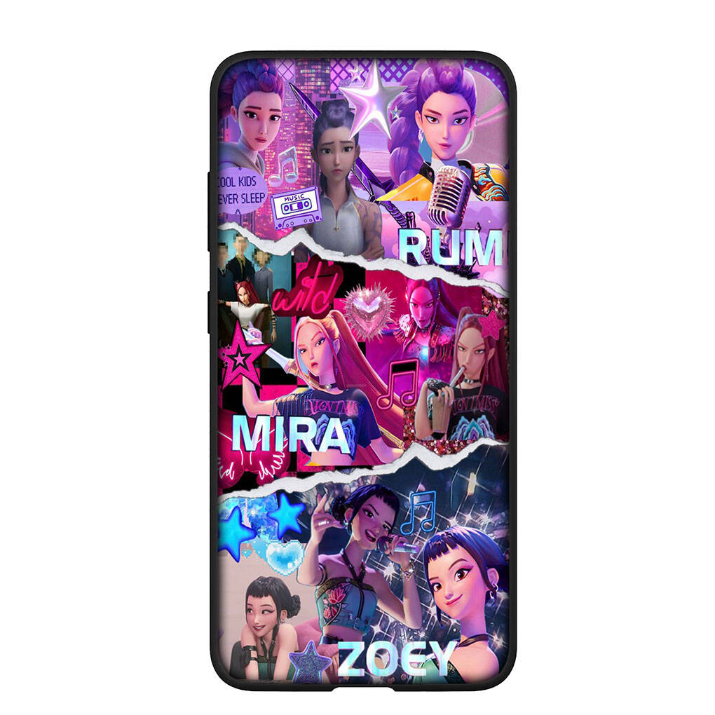 Чехол для Samsung Galaxy S25 S23 S22 S24 Ultra FE A05 A06 A15 A16 A36 A37 A35 A54 A55 A56 A57 A25 A26 A53 A17 Zoey KPop Mira Demon Rumi Hunter X Чехол
