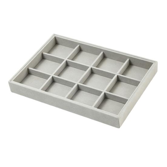Jewelry Storage Box, with Velvet Interior Organize Tray, Durable Moisture-Proof Jewelry Case for Rings Earrings Bracelets
