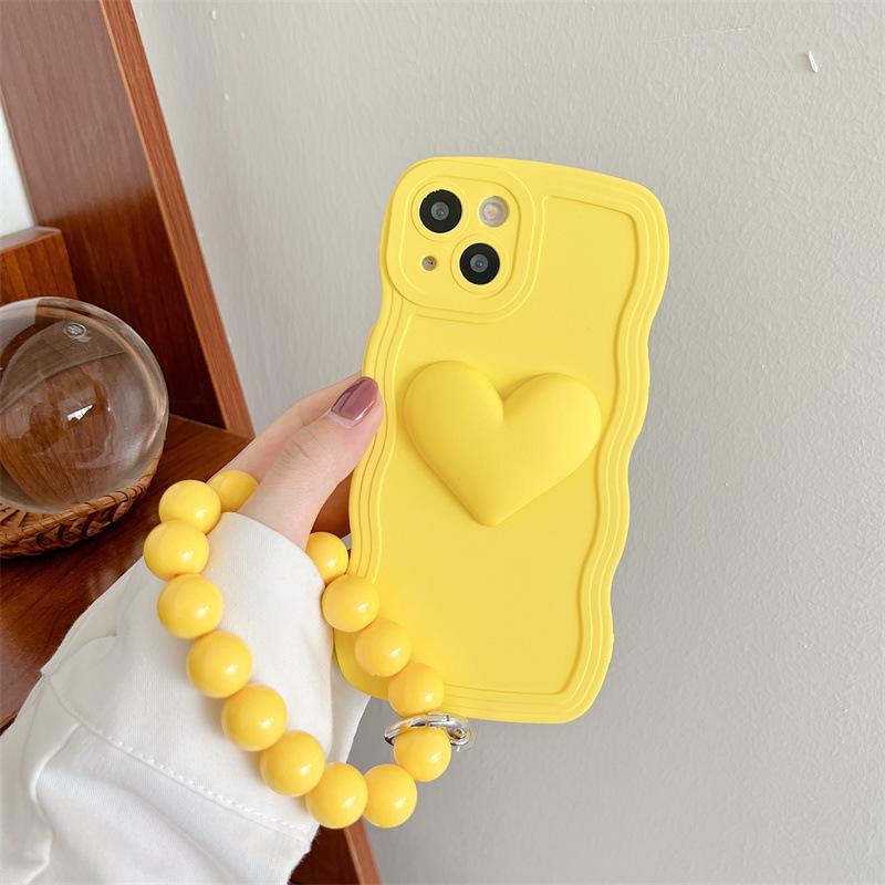 OPPO Reno6 Pro Silicone Case with Goddess Wave Edge, Anti-Drop, Love Tide Design for R15 and A97 - Available In 3D.