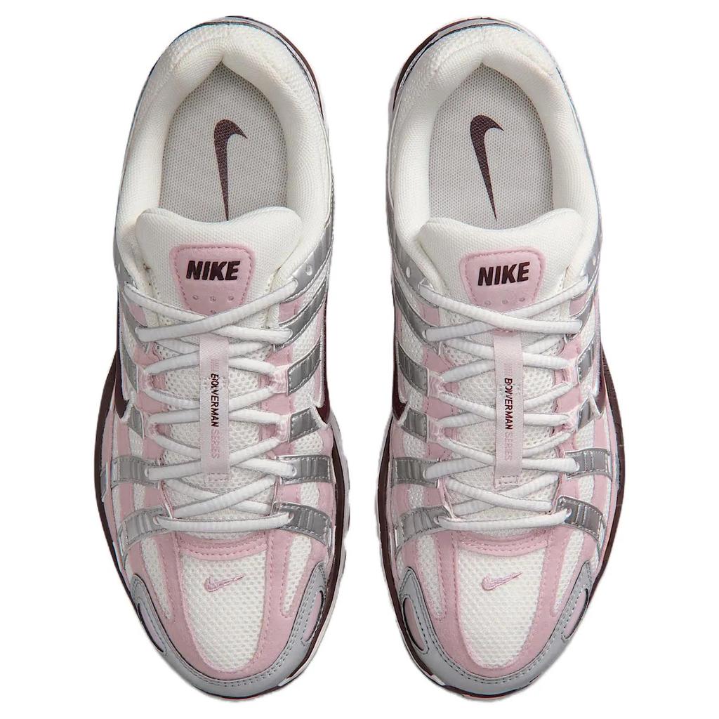 Nike Womens P-6000 'Silver Burgundy Plum Chalk' (women's sizes) Silver Burgundy / Plum Chalk Running Shoes IM6026 121