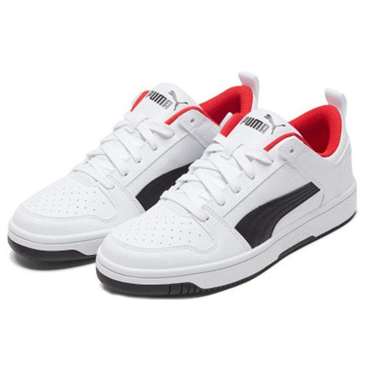Puma Rebound Layup Lo Sl 'Белый Черный Красный' 369866-01
