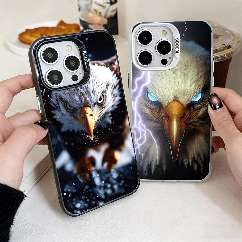 Bald Eagle Cool Shockproof Phone Case for iPhone 17 Air 16 16E 15 Pro Max 14 Plus 13 Mini 12 Back Cover Anti Fall Fundas