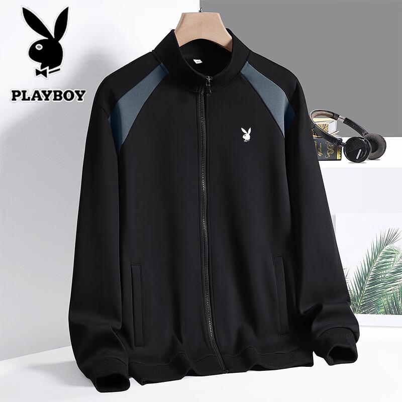 PLAYBOY Мужская демисезонная куртка с воротником-стойкой в повседневном стиле