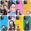 Чехол с рисунком японского аниме «Убийца демонов» для Apple iPhone 14 13 12 Mini 11 Pro Max 7 8 XR X XS 7 8 Plus SE 2020 2022
