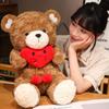 Adorable Emotion Hugging Teddy Bear Plush Toy Soft Cuddle Pillow Birthday Gift