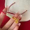 Shajin Ancient Gold Hetian Yufu Brand Red Rope Woven Bracelet Femininity Simple Girlfriend Jewelry Ins Adjustable