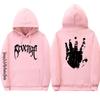 Мужской и женский худи с капюшоном и манжетами на резинке Xxxtentacion, уличный худи-свитшот Revenge в европейском и американском стиле
