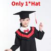 Doctoral Master Performance Gowns Kids Cosplay Costume Halloween Gift Party