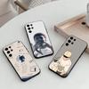 Чехол для телефона R-Rapper S-Singer M-Milo J для Samsung S25, S24, S21, S22, S23, S30, Ultra, S20, Plus, Другие, Мягкий черный чехол