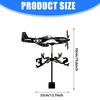 Aviation Styles Alloys Outdoor Wind Vane Weatherproofed Directional Indicators for Fence Post Or Patios